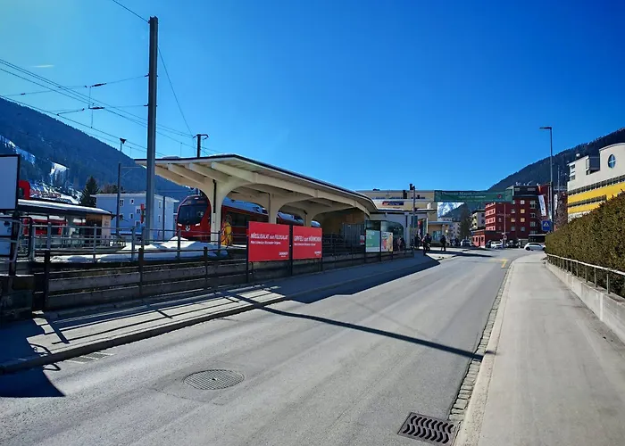 Fuer 5 Pers Neben Talstation Jakobshorn Skipiste Vollausgestattete Kueche Apartamento Davos