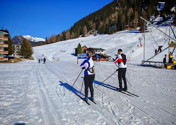 Fuer 5 Pers Neben Talstation Jakobshorn Skipiste Vollausgestattete Kueche Apartamento Davos